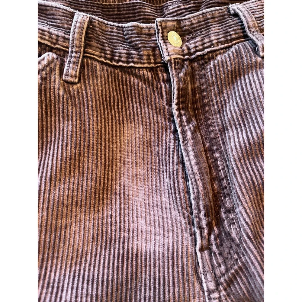 Levi's Workwear fit Corduroy Pants size 32/30 Purple-ish Cargo Carpenter